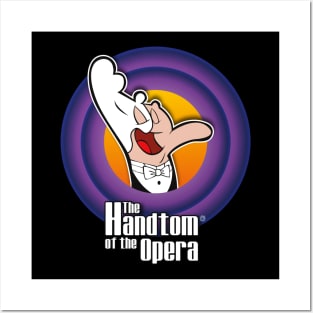 The Handtom of the Opera - Purple Posters and Art